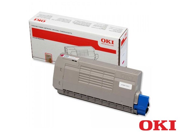 Genuine OKI 44318606 Magenta Toner Cartridge to fit C710 Colour Laser Printer