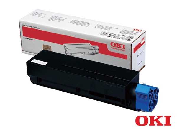 Genuine OKI 44574702 Black Toner Cartridge to fit MB461 Mono Laser Printer