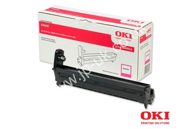 Genuine OKI 43449014 Magenta Image Drum to fit C8600N Colour Laser Printer
