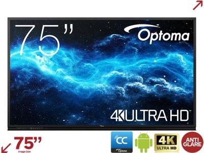 Optoma 3752RK 75” 4K Creative Touch 3 Education Interactive Display with Android