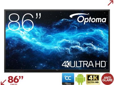 Optoma 3862RK 86” 4K Creative Touch 3 Education Interactive Display with Android