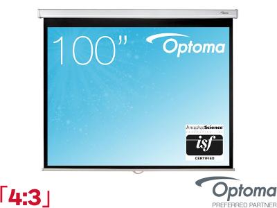 Optoma Manual 4:3 Ratio 203 x 152cm Manual Pull Down Projector Screen - DS-3100PMG+ - Speed Control Mechanism