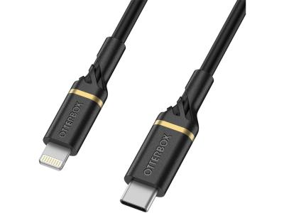 Otterbox 78-52551 1m Lightning to USB-C Fast Charge Cable - Black