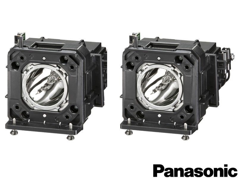 Genuine Panasonic ET-LAD120W Dual Pack Projector Lamp to fit PT-DX100 Projector