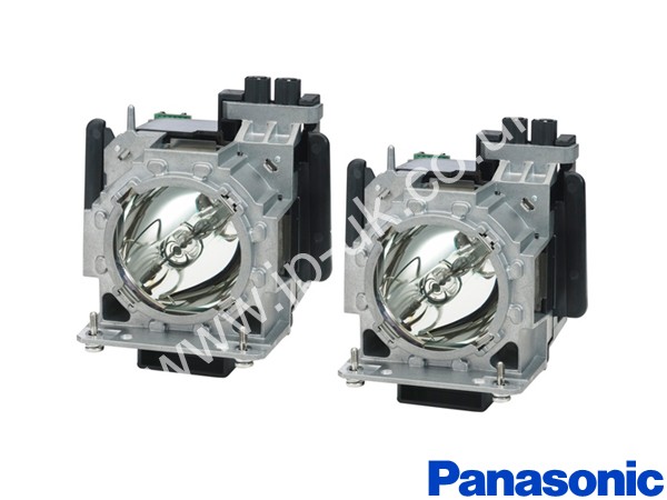 Genuine Panasonic ET-LAD310AW Dual Pack Projector Lamp to fit PT-DS110 Projector
