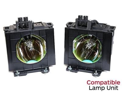Compatible ET-LAD55W-COM Panasonic  Dual Pack Projector Lamp
