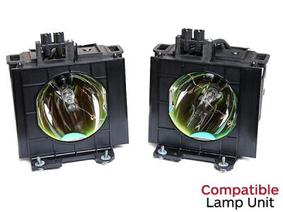 Compatible ET-LAD57W-COM Panasonic  Dual Pack Projector Lamp