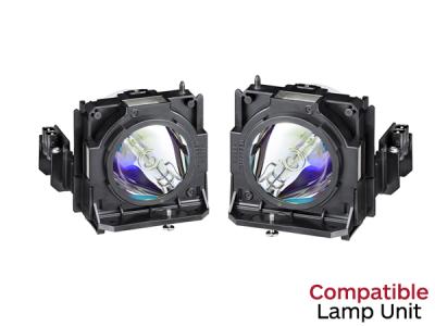 Compatible ET-LAD70AW-COM Panasonic  Dual Pack Projector Lamp