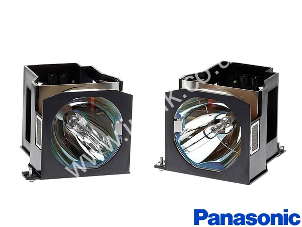 Genuine Panasonic ET-LAD7500W Dual Pack Projector Lamp to fit PT-D7500 Projector