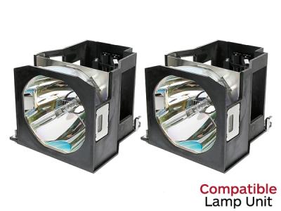 Compatible ET-LAD7700LW-COM Panasonic  Eco Dual Pack Projector Lamp