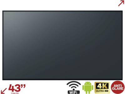 Panasonic TH-43CQE2W 43” 4K Smart Large Format Digital Signage Display
