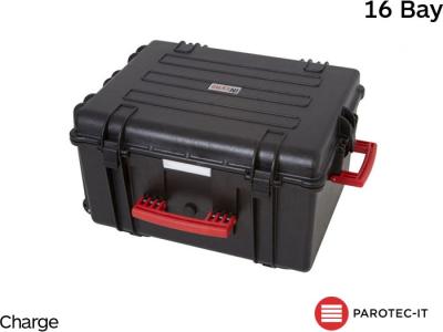Parotec iNsync C81, 16 Bay Transporter, Store, Charge and Sync, Houses up to 16 iPad devices - 53-5820-1-C81-110