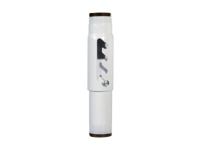 Peerless AEC006009-W 1.5” NPT Threaded Pole - 15.2-22.9cm Adjustable Length - White