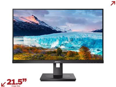 Philips 222S1AE/00 21.5” 16:9 Monitor with SmartImage