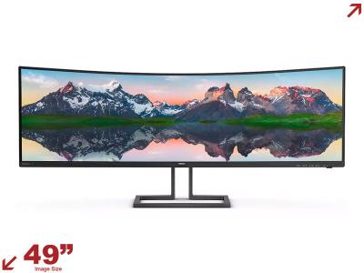 Philips 498P9Z/00 49” 32:9 SuperWide Curved Monitor HDR