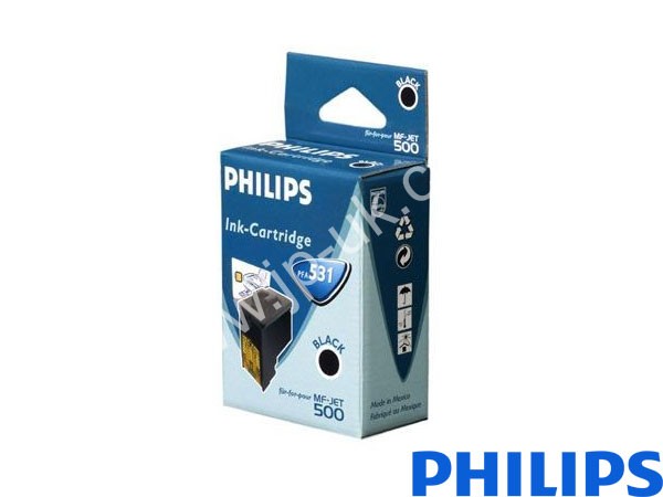 Genuine Philips PFA531 Black Ink Cartridge to fit 500 Inkjet Fax