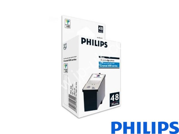 Genuine Philips PFA548 Photo Colour Ink Cartridge to fit Crystal 665 Inkjet Printer 