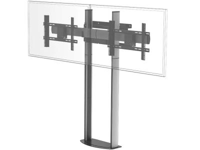 PMVMounts PMVSTANDFWB6 Tilting Wall-To-Floor Stand for Two Screens