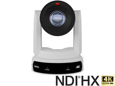 PTZOptics PT30X-4K-WH 30X Move 4K Auto-Tracking PTZ Camera with NDI®|HX in White - 30x