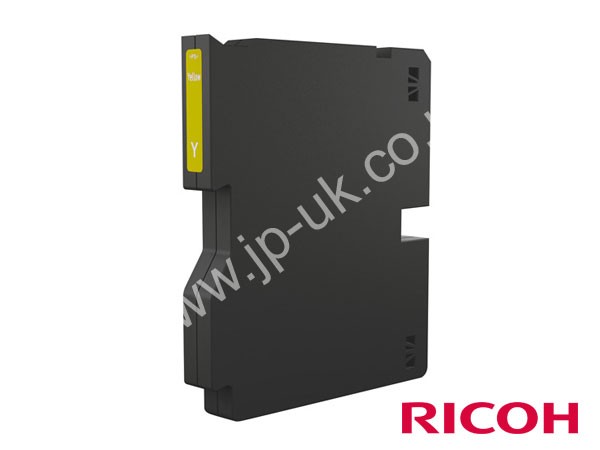 Genuine Ricoh 405768 Yellow Ink Cartridge to fit Ink Cartridges Printer 