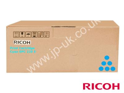 Genuine Ricoh 406053 / 406097 Cyan Toner Cartridge to fit Ricoh Colour Laser Printer 
