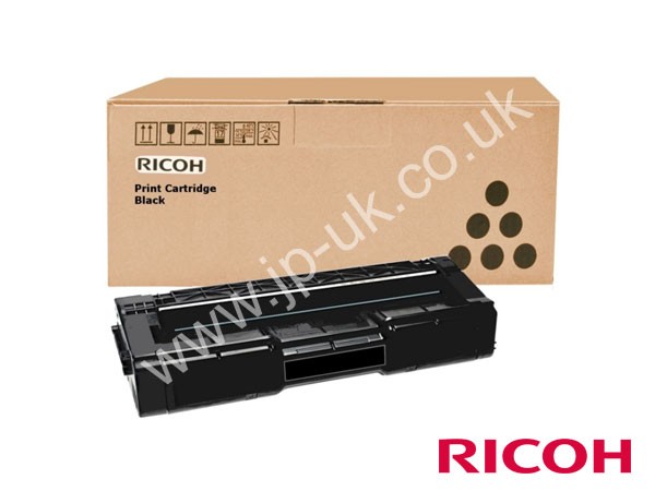 Genuine Ricoh 406348 Black Toner Cartridge to fit Ricoh Colour Laser Printer 
