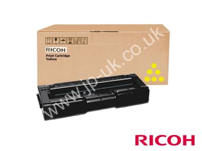 Genuine Ricoh 406351 Yellow Toner Cartridge to fit Ricoh Colour Laser Printer 