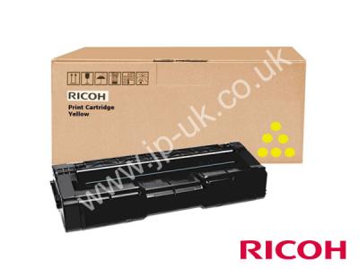Genuine Ricoh 406482 Hi-Cap Yellow Toner Cartridge to fit Ricoh Colour Laser Printer 