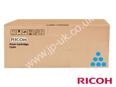 Genuine Ricoh 407532 Cyan Toner Cartridge to fit Ricoh Colour Laser Printer 