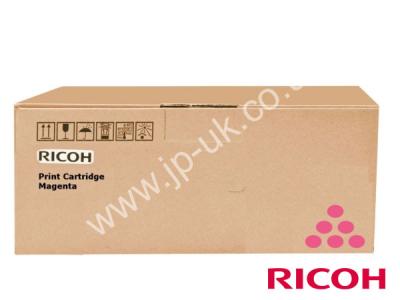 Genuine Ricoh 407718 Magenta Toner Cartridge to fit Ricoh Colour Laser Printer 
