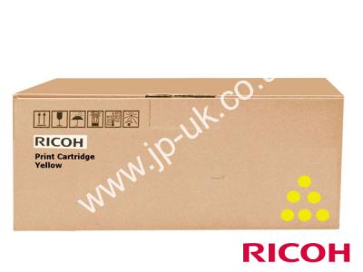 Genuine Ricoh 407719 Yellow Toner Cartridge to fit Ricoh Colour Laser Printer 