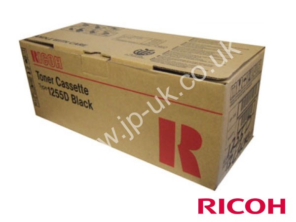 Genuine Ricoh 411073 Black Toner Cartridge Type 1255D to fit Mono Laser Mono Laser Printer 