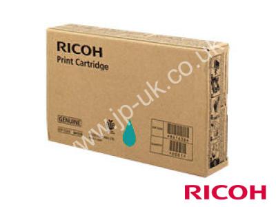 Genuine Ricoh 841636 Cyan Ink Cartridge to fit Ricoh Printer 