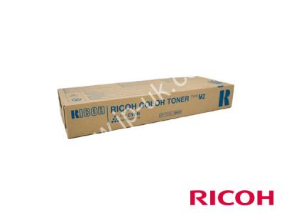 Genuine Ricoh 885324 Cyan Toner Cartridge Type M2 to fit Ricoh Colour Laser Printer 