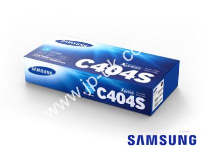 Genuine Samsung CLT-C404S / ST966A Cyan Toner Cartridge to fit Colour Laser Samsung Printer