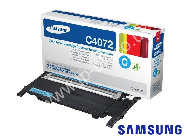 Genuine Samsung CLT-C4072S / ST994A Cyan Toner Cartridge to fit Colour Laser Samsung Printer
