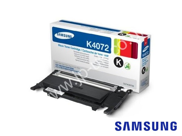 Genuine Samsung CLT-K4072S / SU128A Black Toner Cartridge to fit Colour Laser CLX-3185 Printer