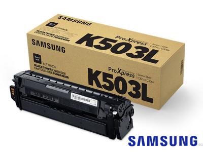 Genuine Samsung CLT-K503L/ELS / SU147A Black Toner Cartridge to fit Colour Laser Samsung Printer