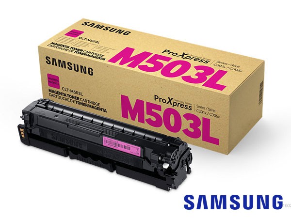 Genuine Samsung CLT-M503L/ELS Magenta Toner Cartridge to fit Colour Laser Colour Laser Printers Printer