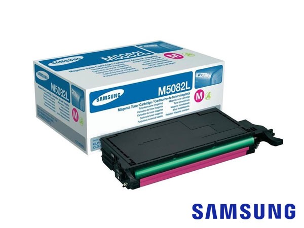 Genuine Samsung CLT-M5082L / SU322A Hi-Cap Magenta Toner Cartridge to fit Colour Laser Colour Laser Printers Printer