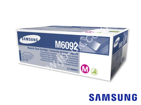 Genuine Samsung CLT-M6092S / SU348A Magenta Toner Cartridge to fit Colour Laser CLP-770ND Printer