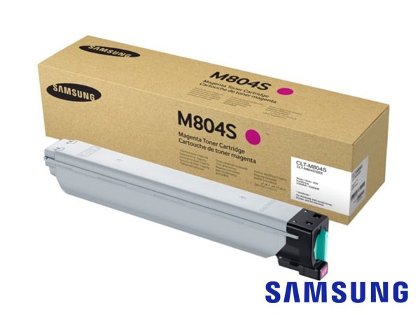 Genuine Samsung CLT-M804S/ELS / SS628A Magenta Toner Cartridge to fit Colour Laser Toner Cartridges Printer