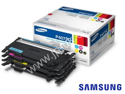 Genuine Samsung CLT-P4072C / SU382A Toner Value Multipack to fit Colour Laser Samsung Printer