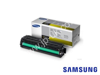 Genuine Samsung CLT-Y504S / SU502A Yellow Toner Cartridge to fit Colour Laser Samsung Printer
