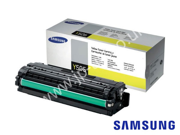 Genuine Samsung CLT-Y505L/ELS / SU512A Yellow Toner Cartridge to fit Colour Laser Colour Laser Printers Printer