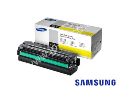 Genuine Samsung CLT-Y506L / SU515A Hi-Cap Yellow Toner Cartridge to fit Colour Laser Samsung Printer
