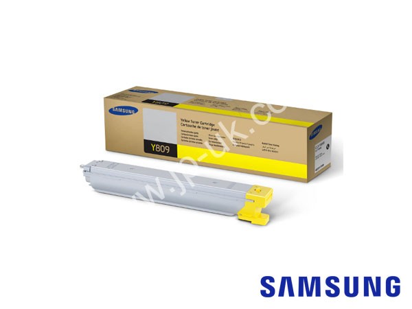 Genuine Samsung CLT-Y809S / SS742A Yellow Toner to fit Colour Laser Toner Cartridges Printer