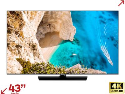 Samsung 43HT670U 43" 4K Commercial TV with Coaxial Infrastructure Compatibility