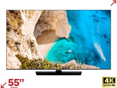 Samsung 55HT670U 55" 4K Commercial TV with Coaxial Infrastructure Compatibility