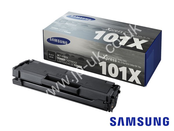 Genuine Samsung MLT-D101X / SU706A Black Toner Cartridge to fit Laser Mono Laser Printers Printer